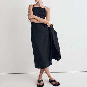 Madewell Goldie Midi Dress in 100% Linen